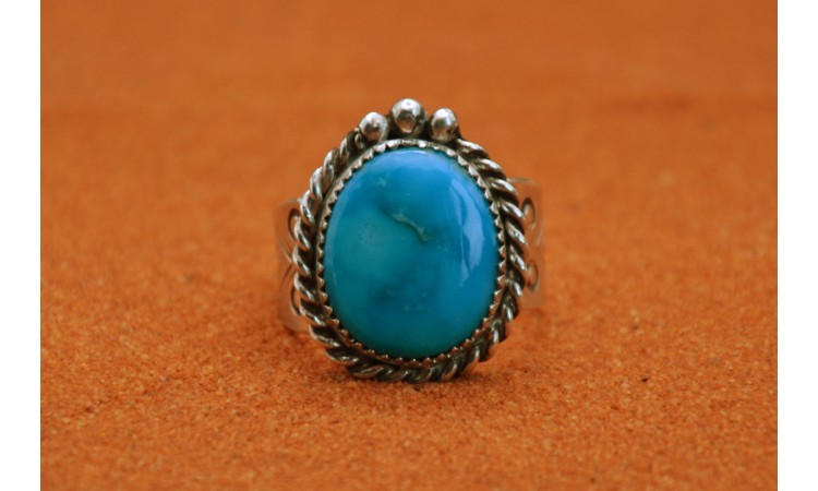 Bague turquoise Kingman