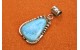 Blue Jay Sonoran turquoise Pendant
