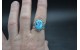 Bague turquoise Kingman Taille 65
