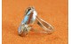 Bague turquoise Golden Hill