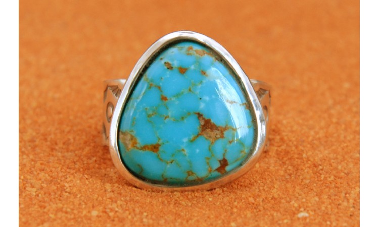 Turquoise Mountain ring Size 11 3/4