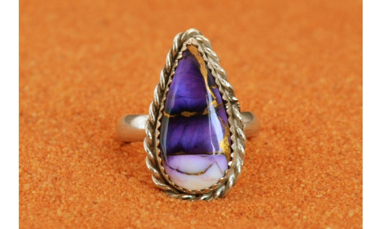 Violet Dahlia Ring