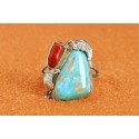 Kingman turquoise ring