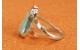 Kingman turquoise ring