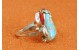 Bague turquoise Kingman