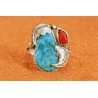 Kingman turquoise ring