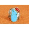 Bague turquoise Kingman