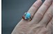 Bague turquoise Kingman et corail