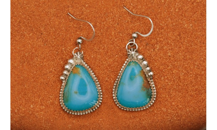 Kingman turquoise Earrings