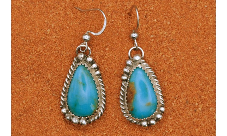 Kingman turquoise Earrings