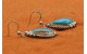 Boucles d'oreilles turquoise Kingman