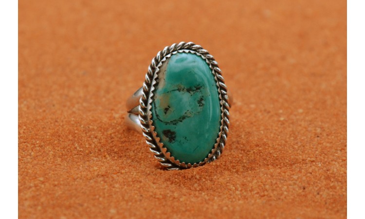 Bague turquoise Kingman