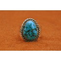 Bague turquoise Kingman