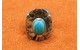 Thunderbird and turquoise Ring
