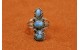Bague turquoises Golden Hill