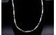 Collier os turquoise et corail