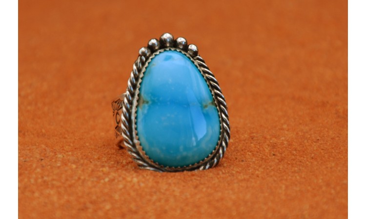 Bague turquoise Kingman