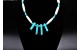 Collier os et turquoises Kingman