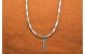 Feather turquoise and bone Necklace