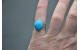 Kingman turquoise ring