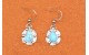 Boucles d'oreilles turquoise Kingman