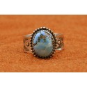 Bague turquoise Golden Hill
