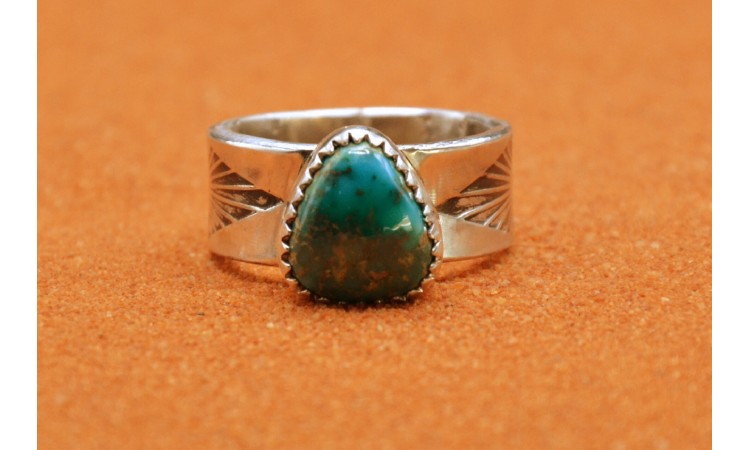 Lone Mountain turquoise Ring