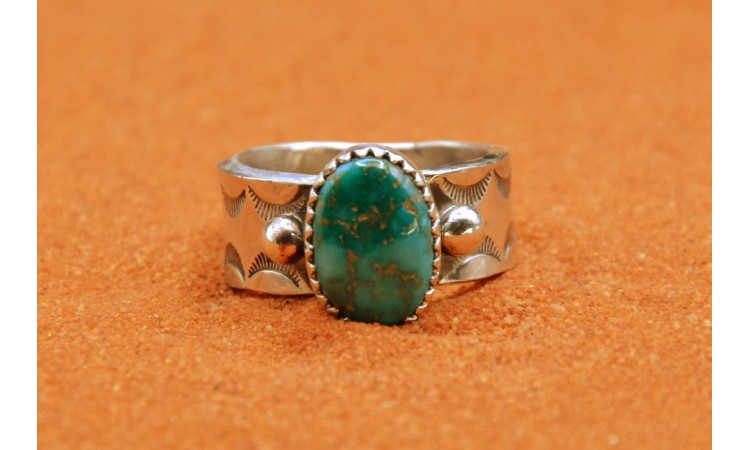 Bague turquoise Lone Mountain