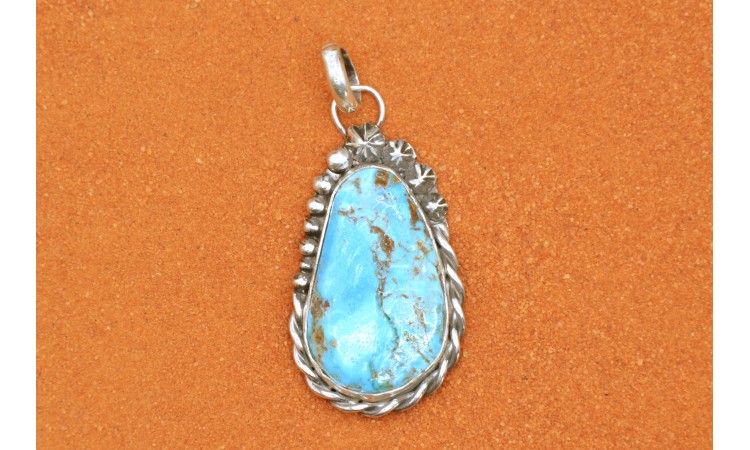 Pilot Mountain turquoise Pendant