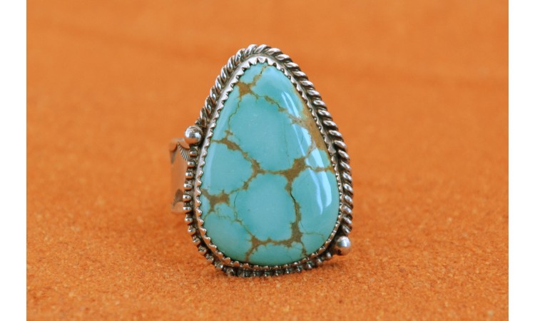Bague turquoise Number 8