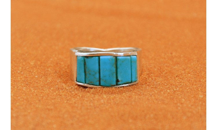 Kingman turquoise Ring Size 11,5