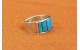Kingman turquoise Ring Size 11,5
