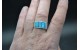 Kingman turquoise Ring Size 11,5