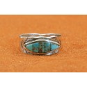 Kingman turquoise ring Size 10