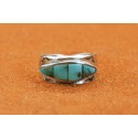 Kingman turquoise ring Size 6 1/4