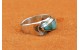 Bague turquoise Kingman Taille 53