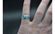 Kingman turquoise ring Size 6 1/4