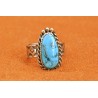 Kingman turquoise ring