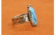 Bague turquoise Kingman