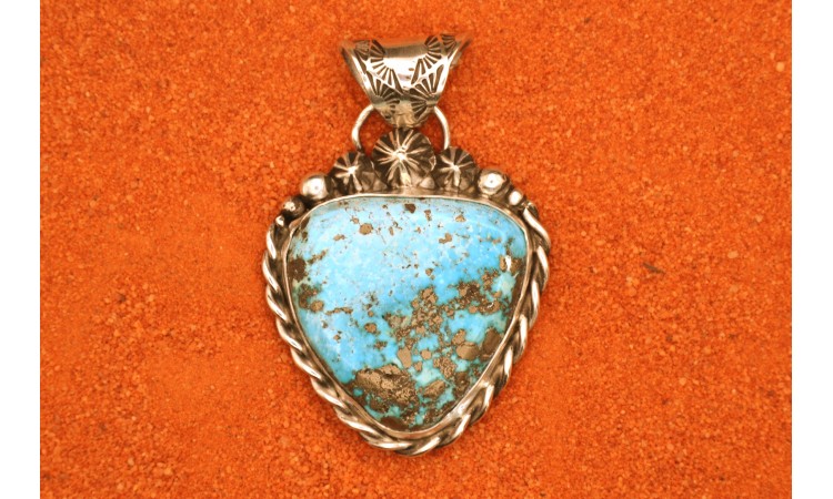 Pendentif turquoise Persane