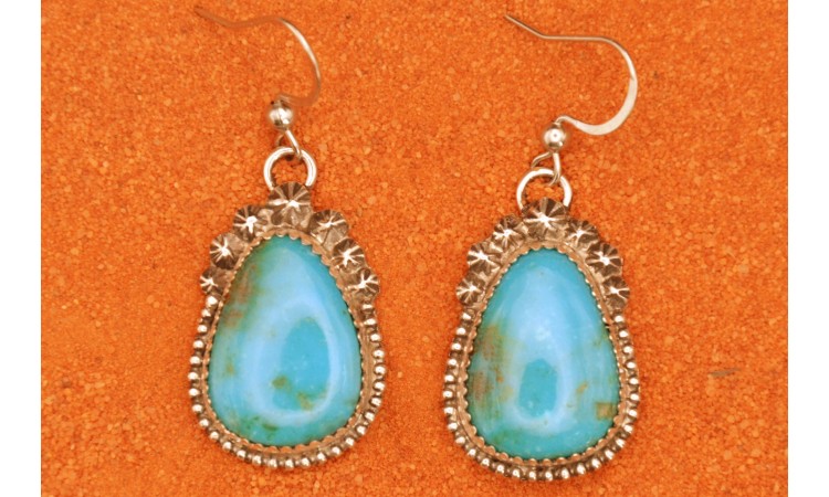 Kingman turquoise Earrings