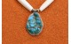Bones and Kingman turquoise Necklace