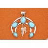 Naja turquoise Pendant