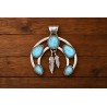 Naja turquoise Pendant