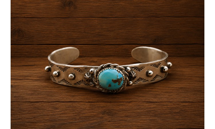 Bracelet turquoise Golden Hill