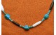 Turquoise and bones Necklace
