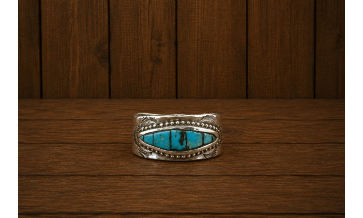 Bague turquoise Kingman Taille 61