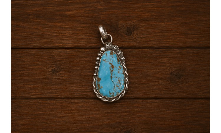 Pendentif turquoise Pilot Mountain
