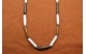 Collier os et turquoises Kingman