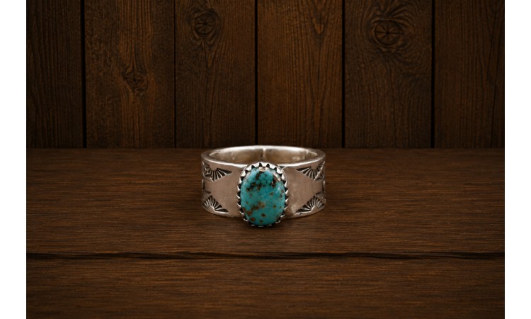 Bague turquoise Kingman